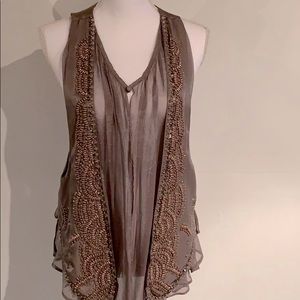 Ornate Beaded Vest